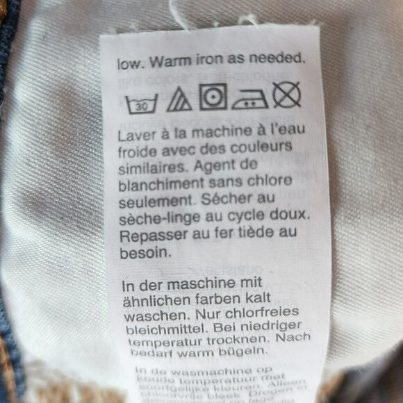 Madewell 9" High-Rise Skinny Distressed Denim Jeans Womens 25 - Picture 9 of 9